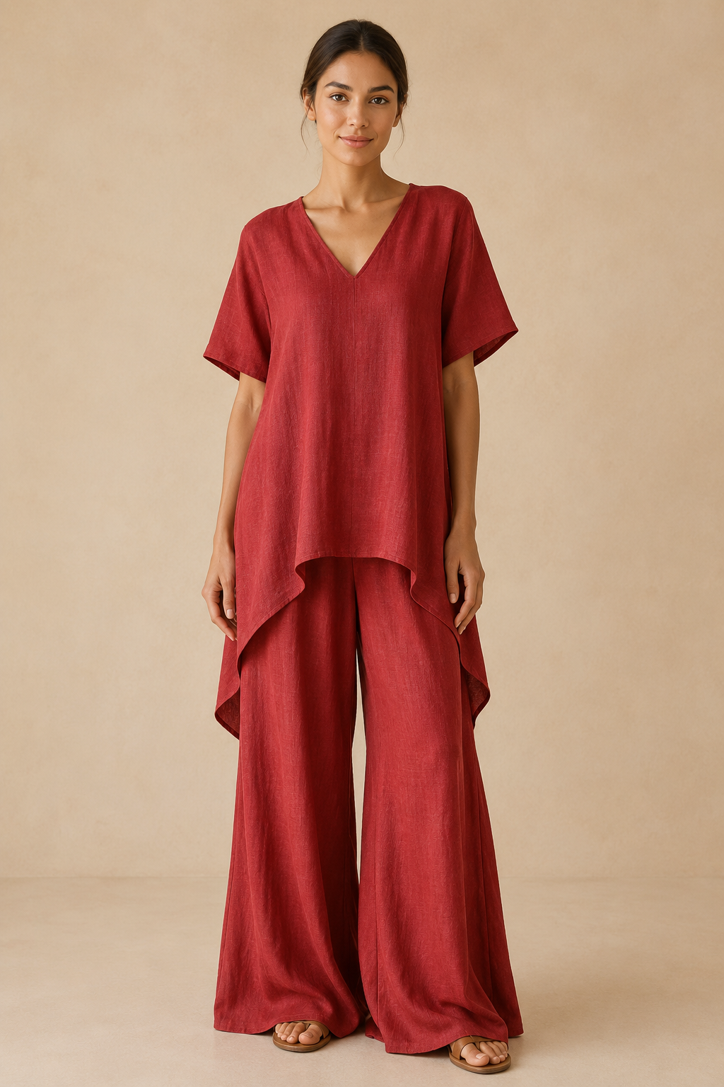 Paju | Conjunto leve estilo linho