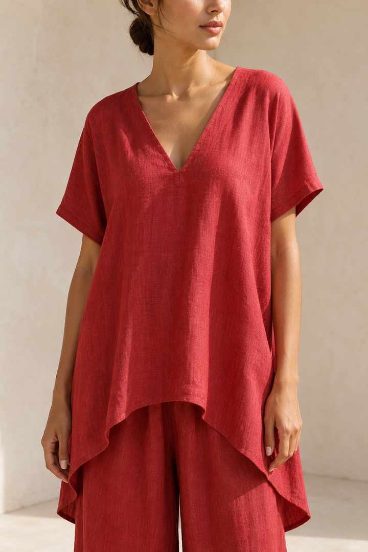Paju | Conjunto leve estilo linho