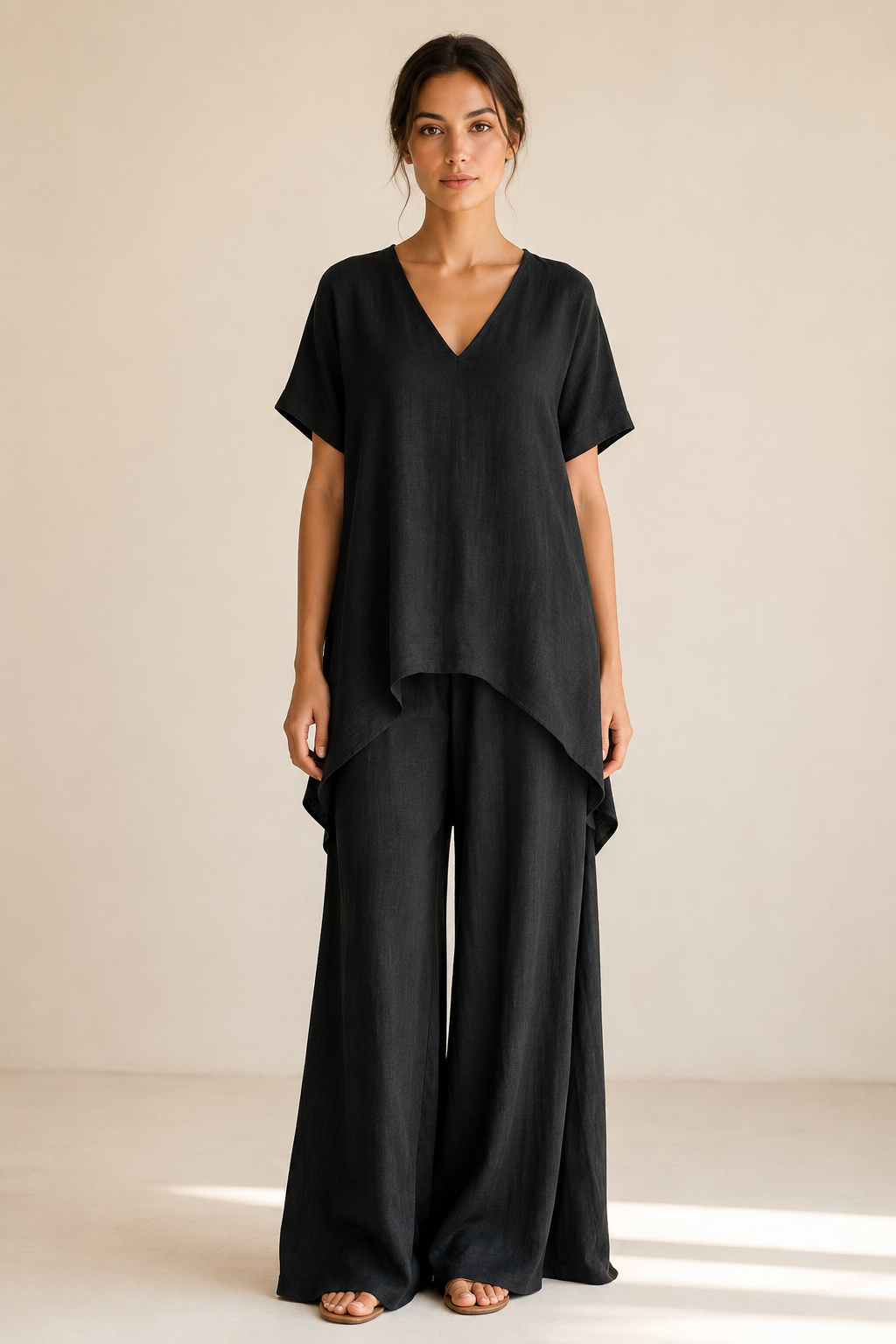 Paju | Conjunto leve estilo linho