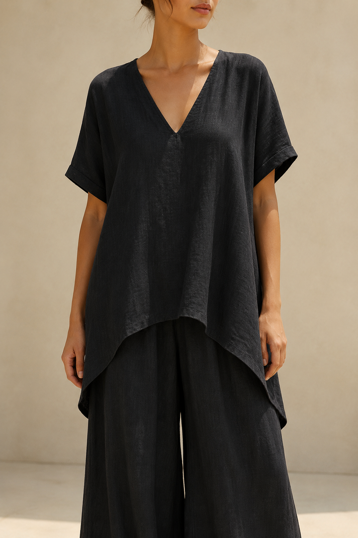 Paju | Conjunto leve estilo linho