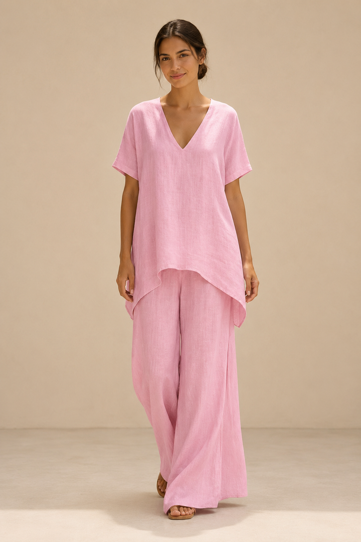 Paju | Conjunto leve estilo linho