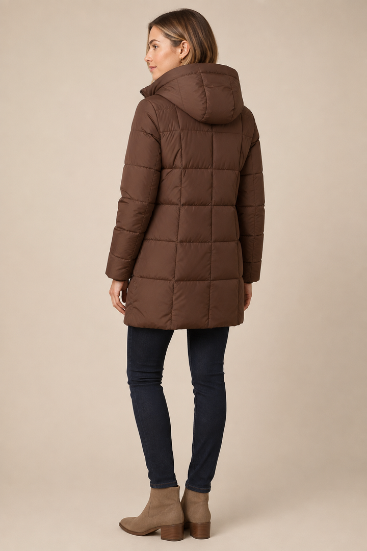 Rouna | Hupullinen toppatakki