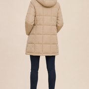 Rouna | Hupullinen toppatakki