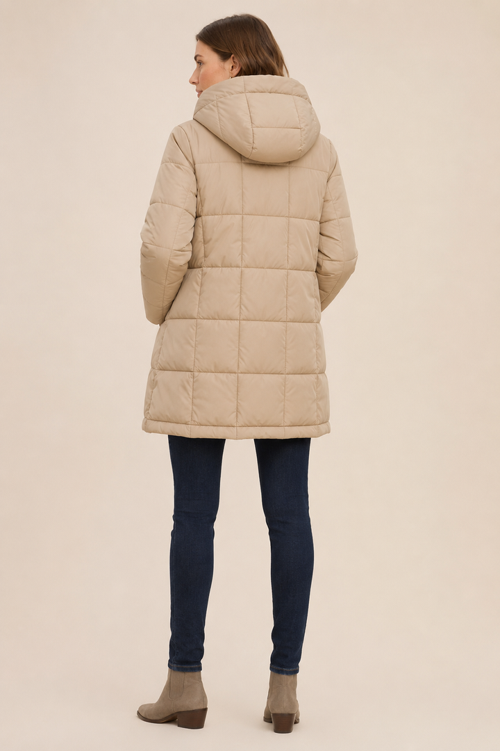 Rouna | Hupullinen toppatakki