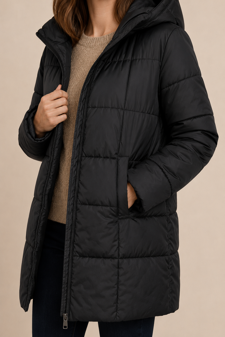 Rouna | Hupullinen toppatakki