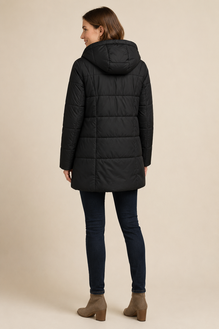 Rouna | Hupullinen toppatakki