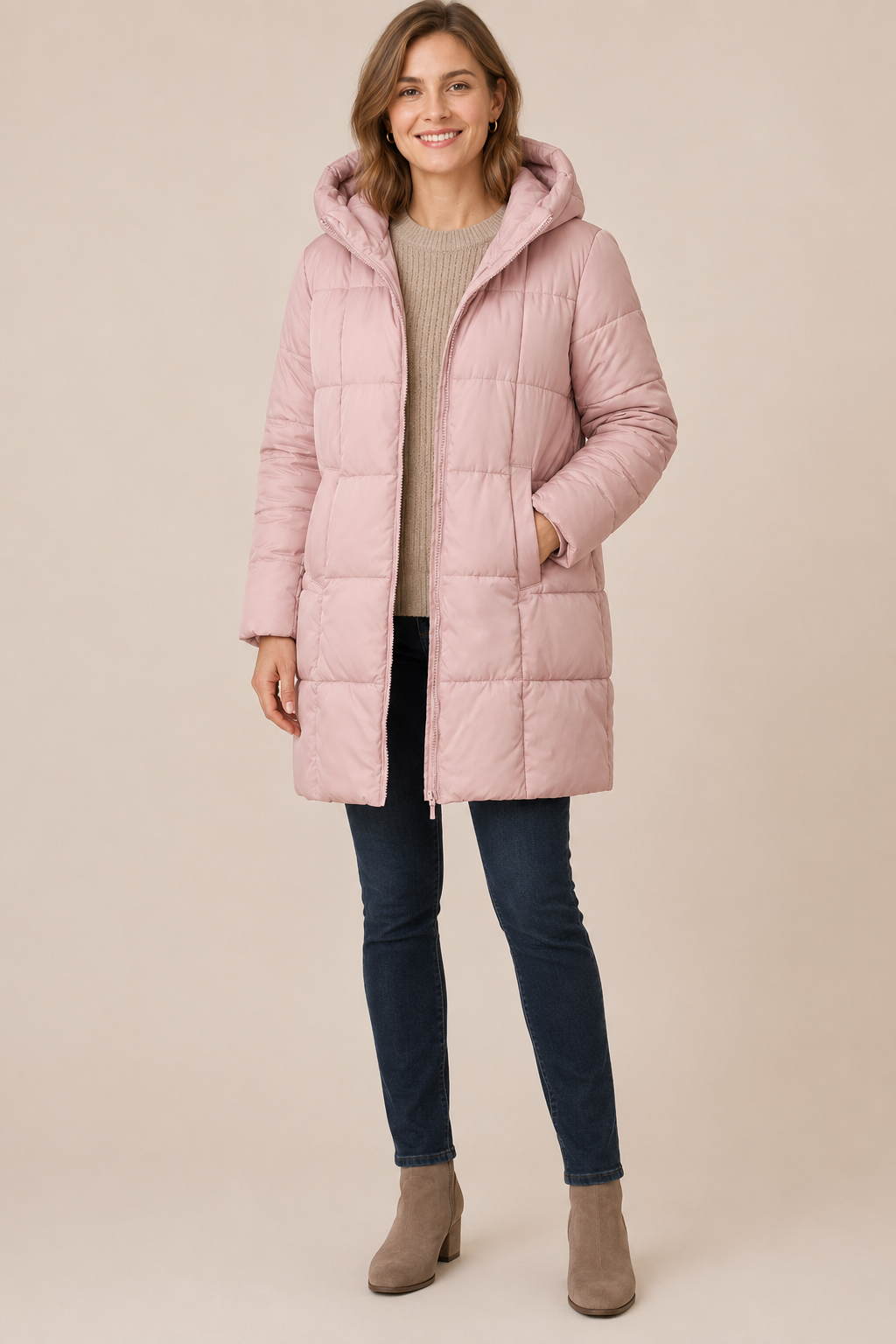 Rouna | Hupullinen toppatakki