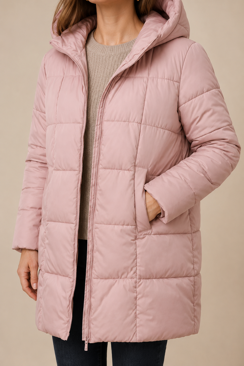 Rouna | Hupullinen toppatakki