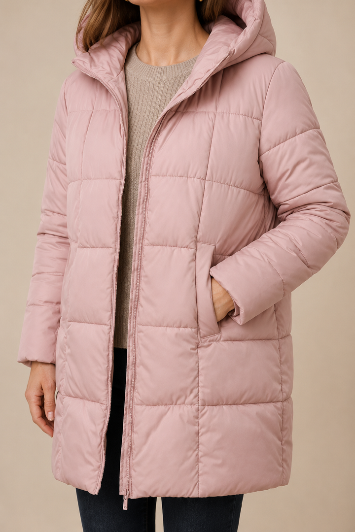 Rouna | Hupullinen toppatakki