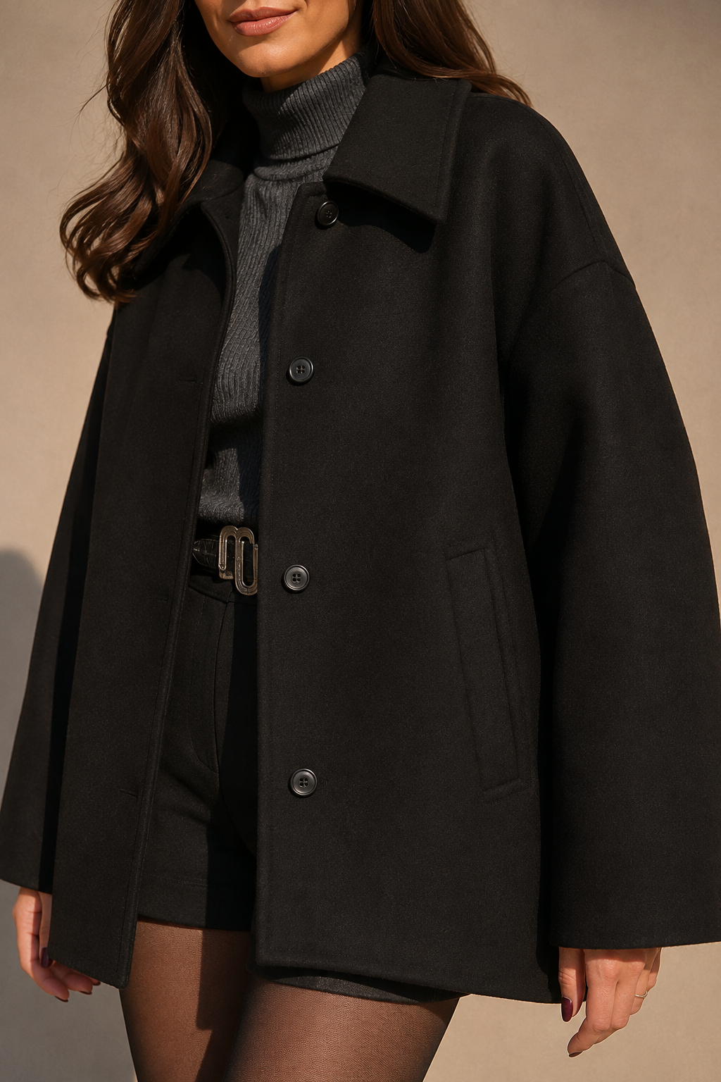 Vilda | Oversize-villatakki