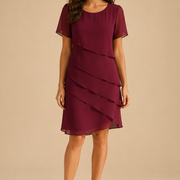 Kallira | Elegantti kerroksittainen mekko
