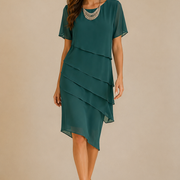 Kallira | Elegantti kerroksittainen mekko