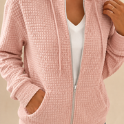 Selma | Hupullinen vetoketjutakki