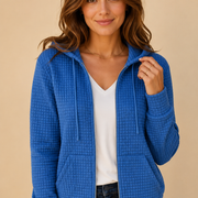 Selma | Hupullinen vetoketjutakki