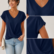 Taimi-pusero — V-kaula-aukollinen pusero