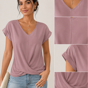 Taimi-pusero — V-kaula-aukollinen pusero