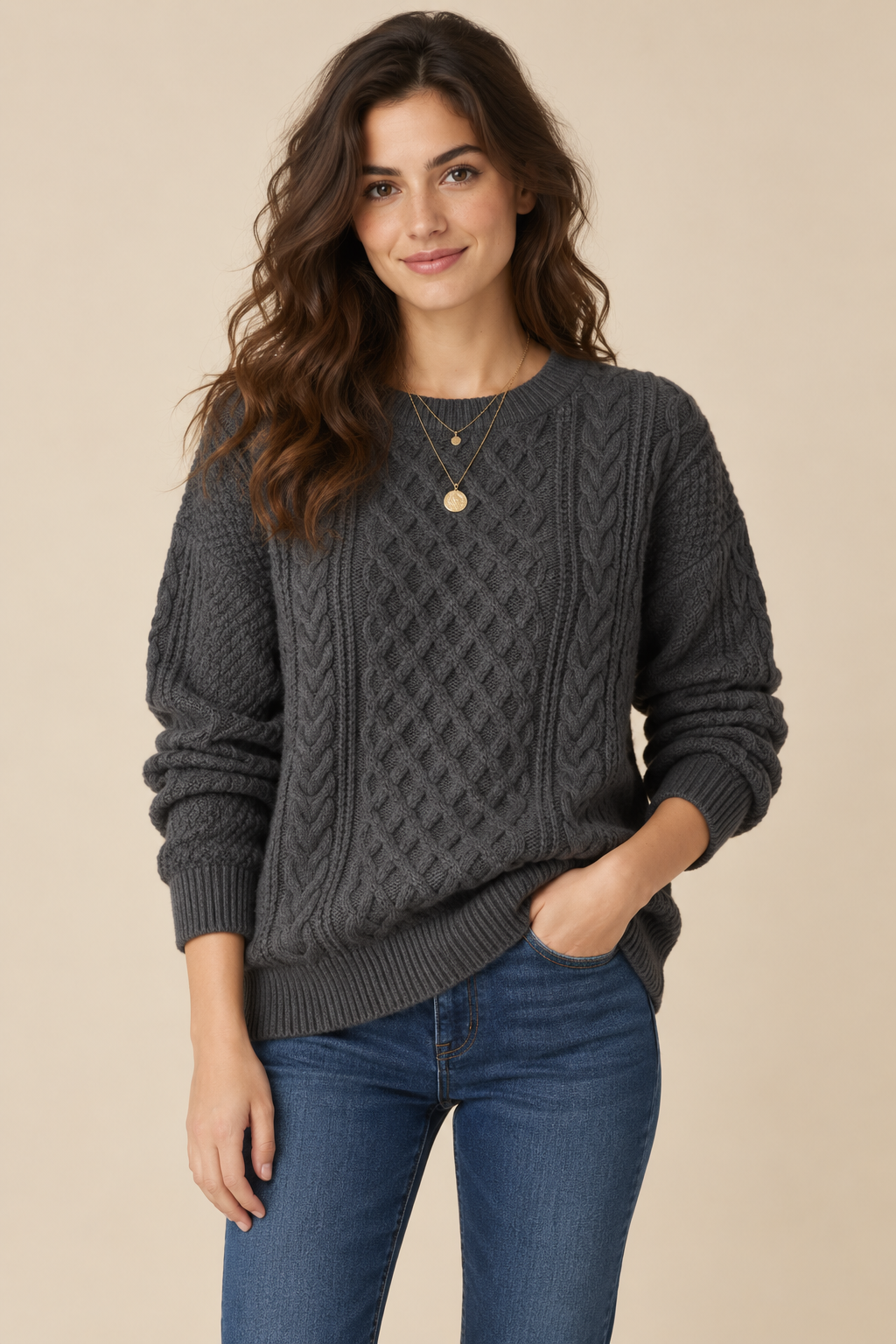 Lucienne | Runsas palmikkoneule