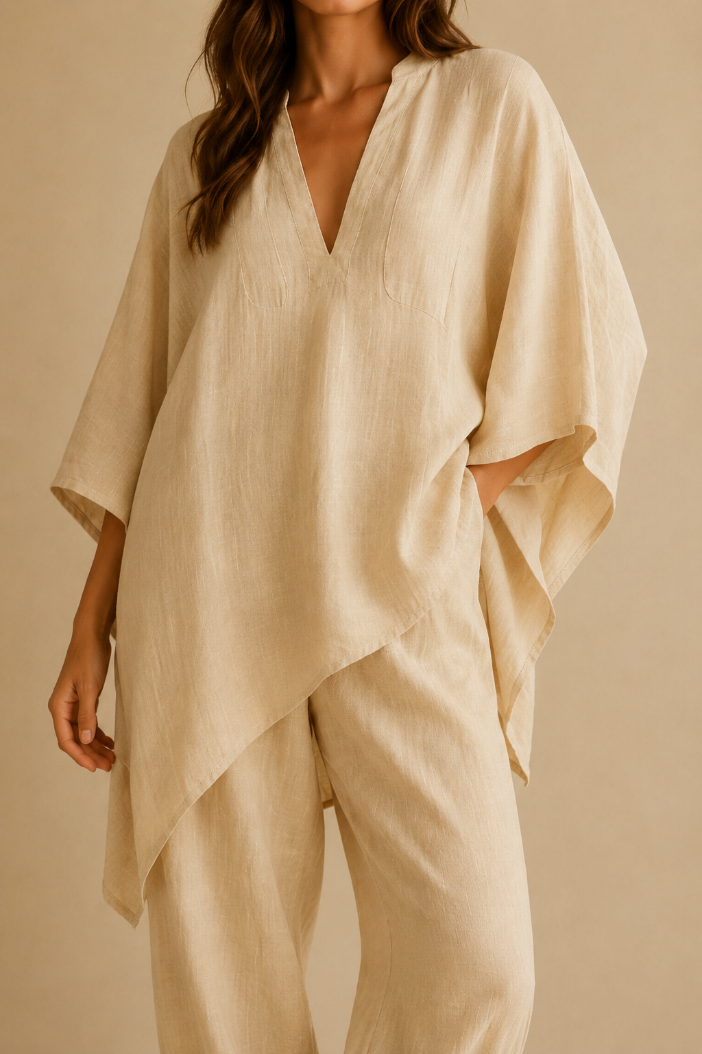 Louna | rento pellavatyylinen setti