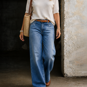 Elina | Vintage Korkeavyötäröiset Farkut
