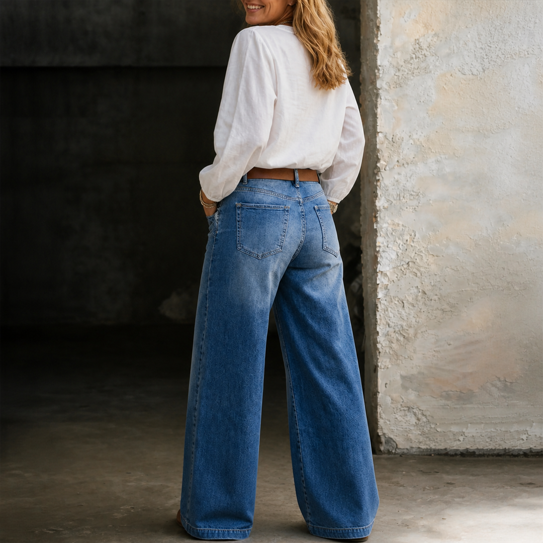 Elina | Vintage Korkeavyötäröiset Farkut