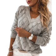 Lena | Pullover con scollatura a V