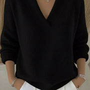 Vivelle | Relaxed V-Neck Sweater