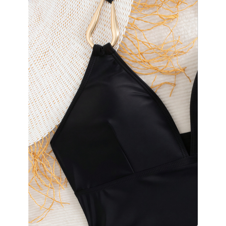 Gold-coloured Tankini