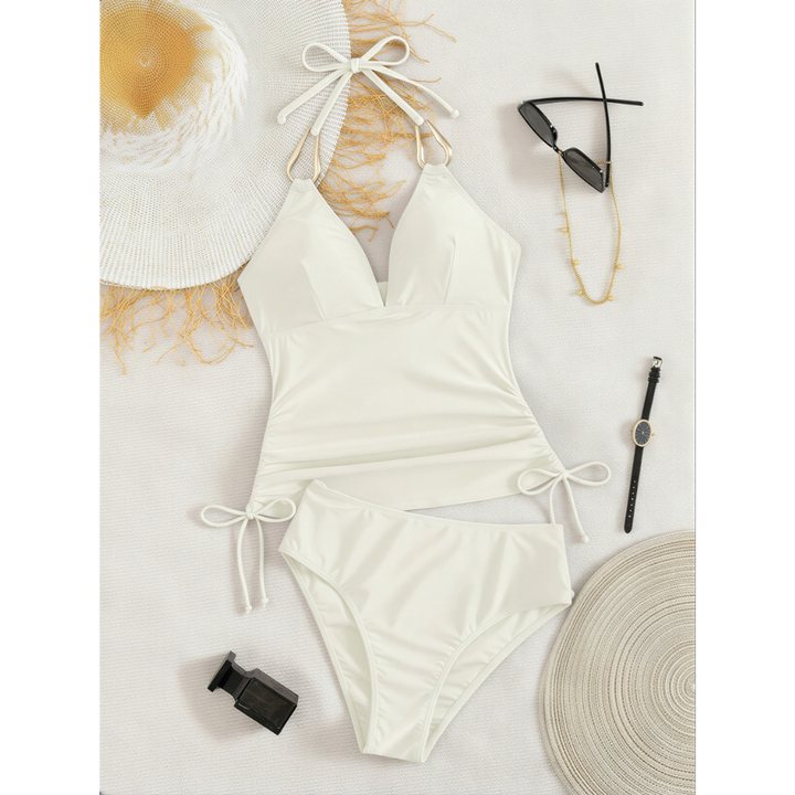 Gold-coloured Tankini