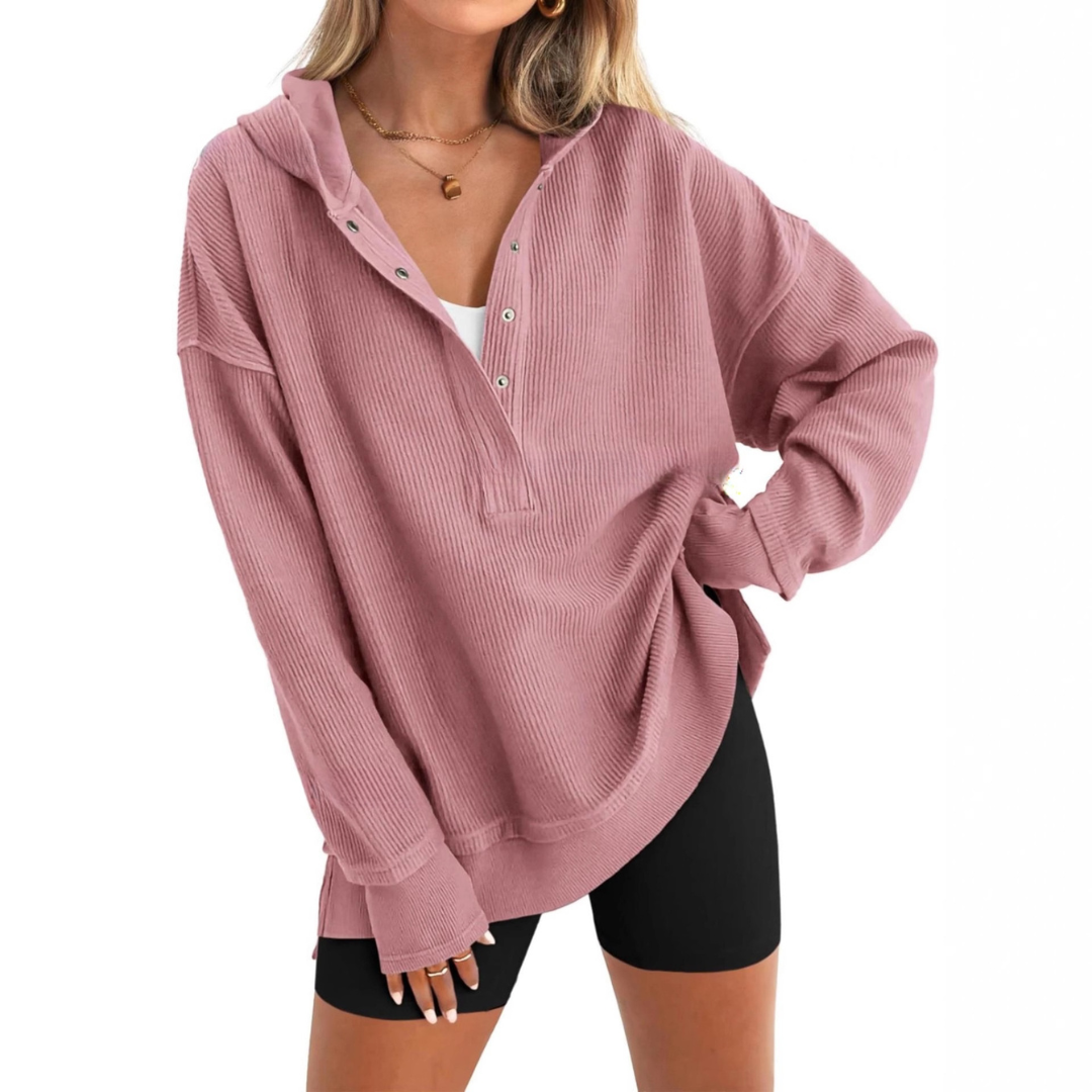 Livia | Ylipitkä Raglan-Huppari