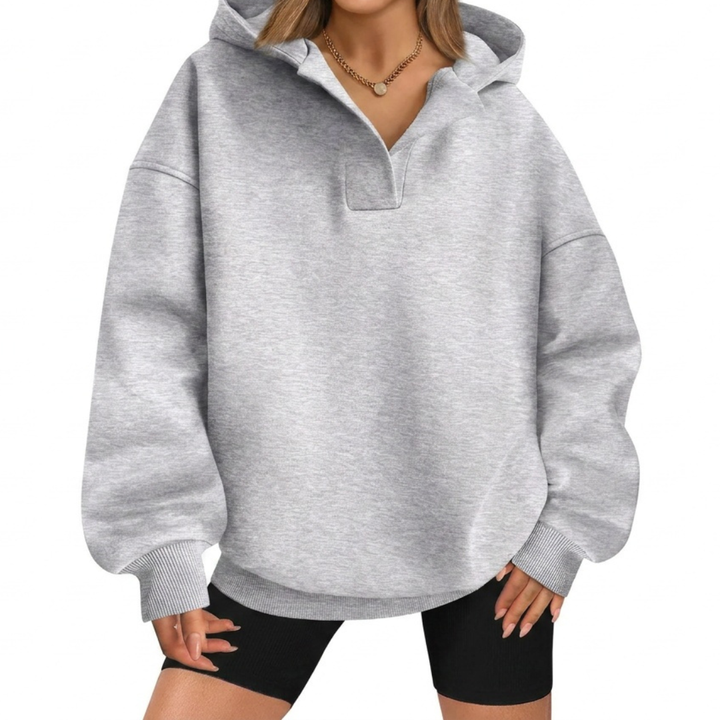 Livia | Ylikokoinen Fleece-Huppari