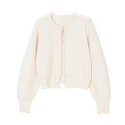Vanessa | Cardigan raffinato con dettagli in perle