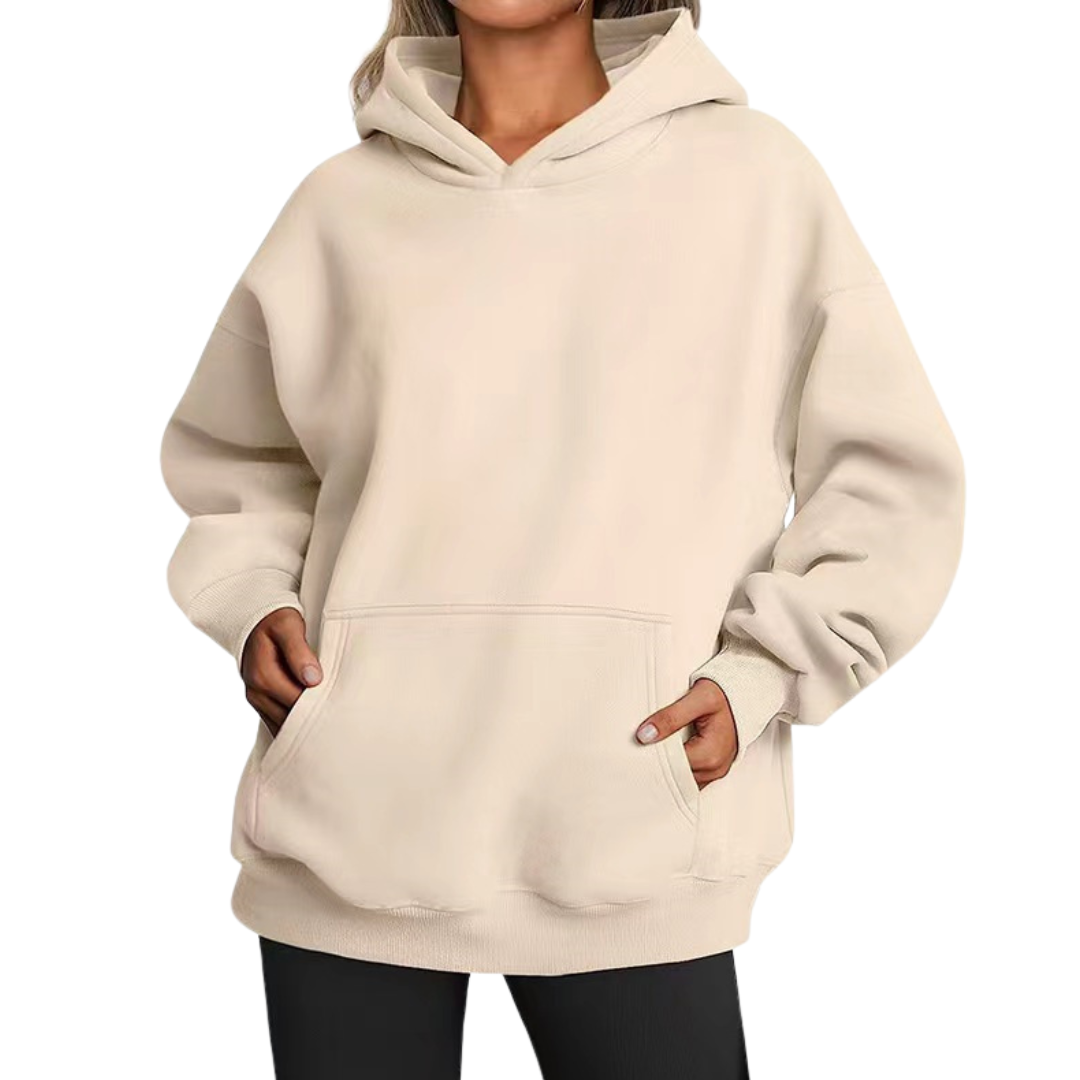 Elina | Ylipitkä Fleece-Huppari