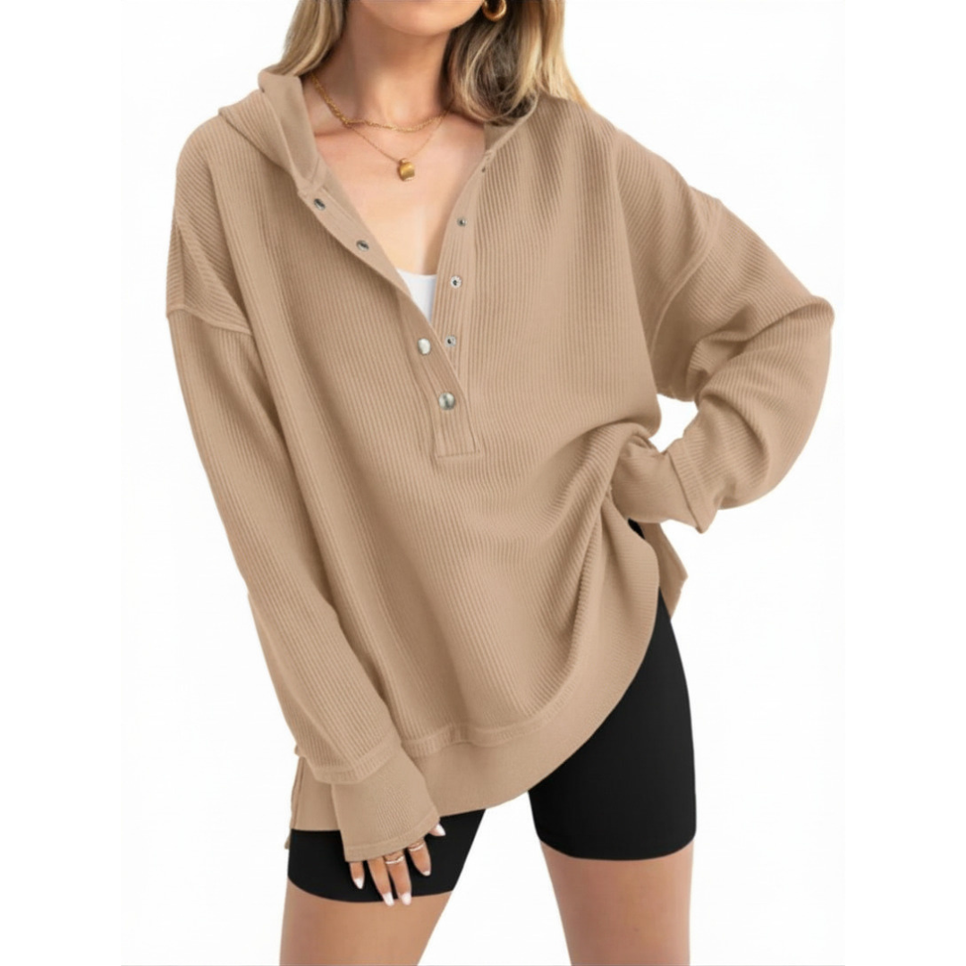 Livia | Ylipitkä Raglan-Huppari