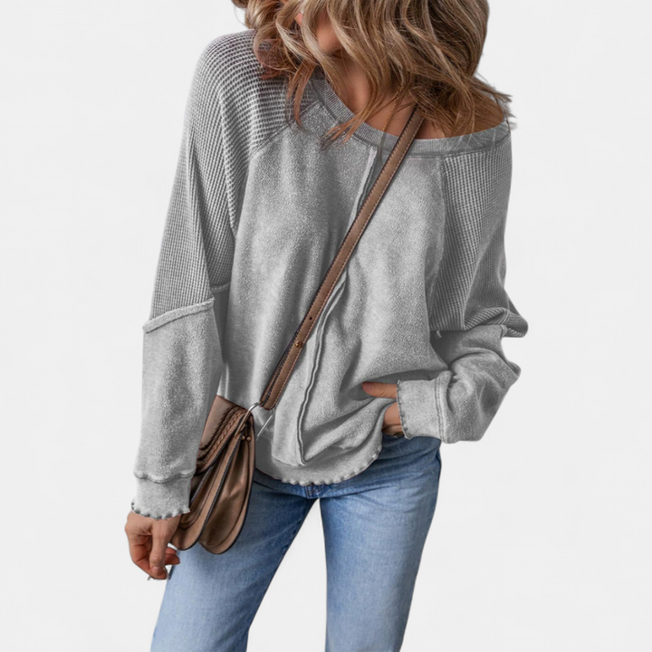 Elena | Rentouttava Patchwork Huppari