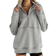 Elena | Mukava fleece puolivetoketjupaita