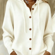 Brenda | Cozy Button Cardigan Hoodie
