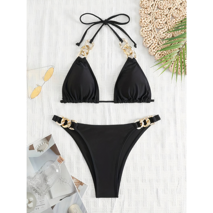 Golden Glamour -kolmiobikinit