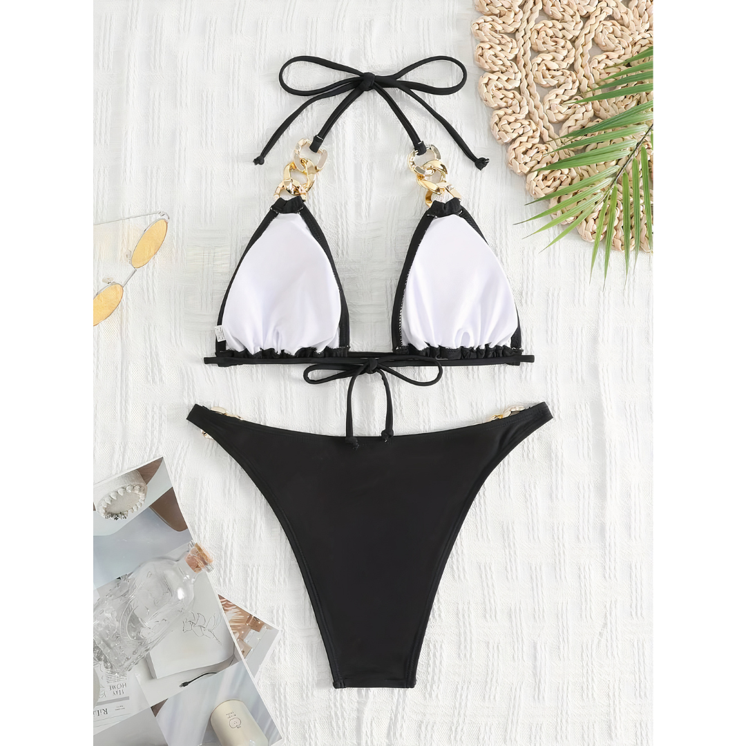 Golden Glamour -kolmiobikinit