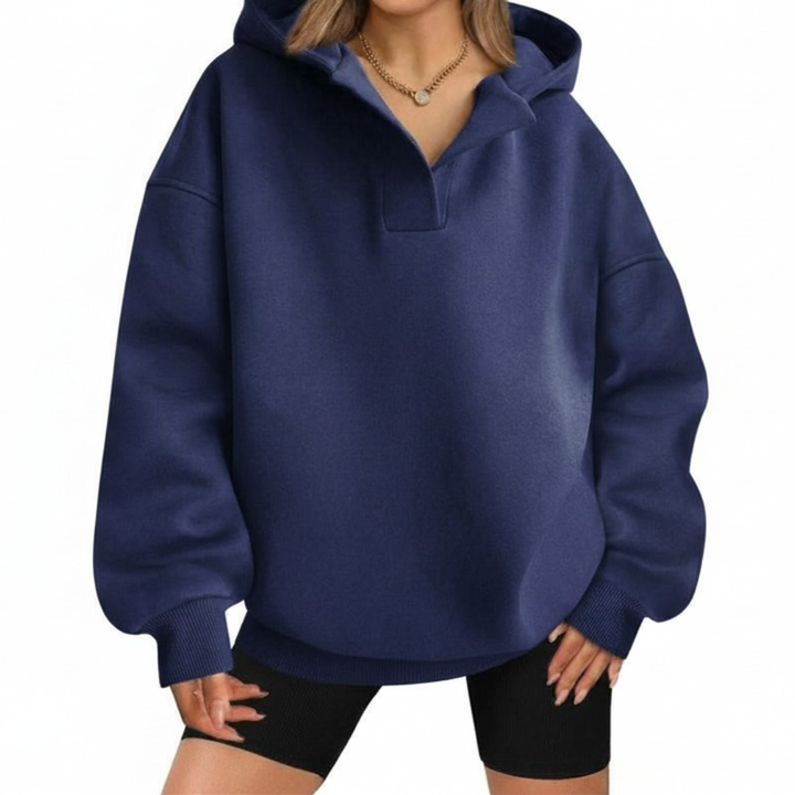 Livia | Ylikokoinen Fleece-Huppari