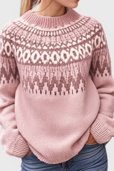 Alvea™ Lucia Jersey Acogedor de Fair Isle