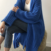 Morena | Cardigan oversize con spacco
