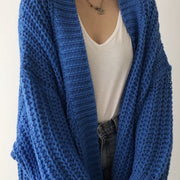 Morena | Cardigan oversize con spacco