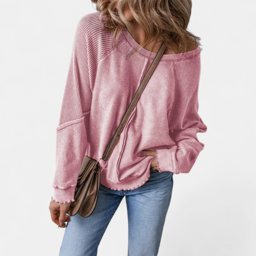 Elena | Rentouttava Patchwork Huppari