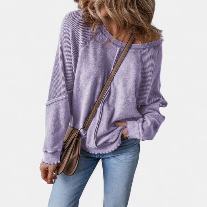 Elena | Rentouttava Patchwork Huppari