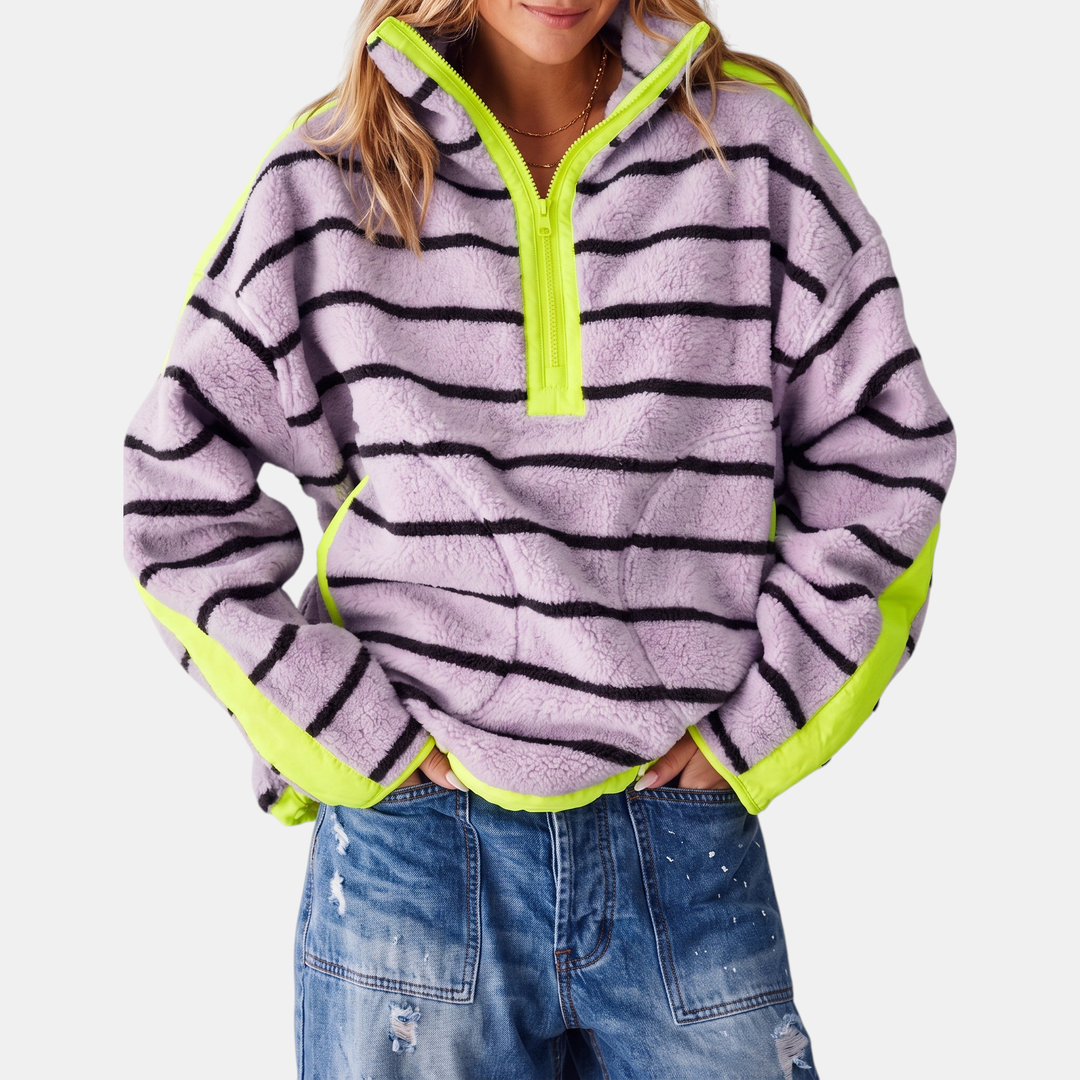 Claudine | Rentoa teddy fleece -huppari