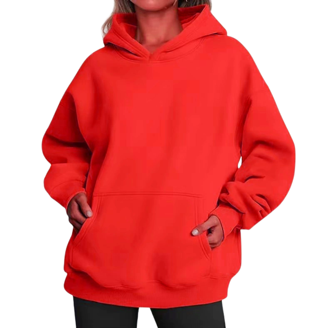 Elina | Ylipitkä Fleece-Huppari