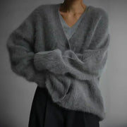 Brushed Cashmere Cardigan
