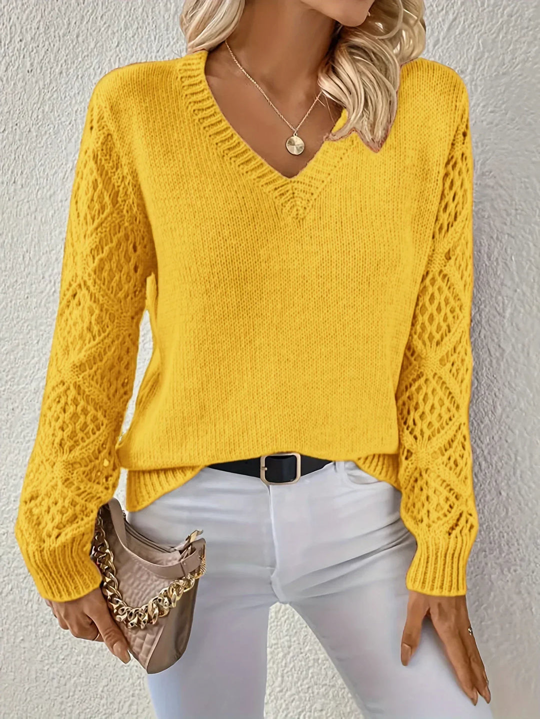 Margherita | Pullover con scollo a V