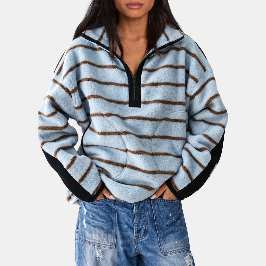 Claudine | Rentoa teddy fleece -huppari