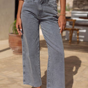 FIORENZA - Pantaloni marroni stile Austin